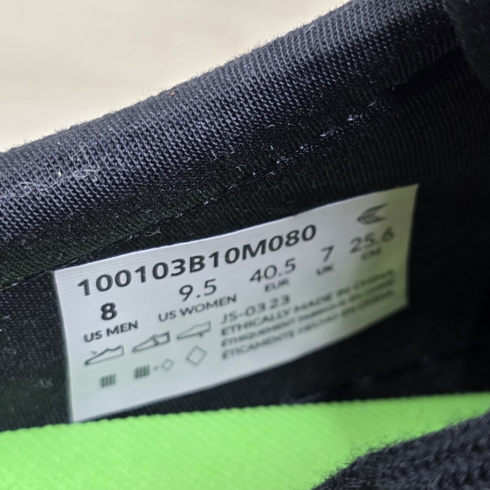 Cariuma OCA Low Casual All Black Canvas Low Top Sneakers Women's 9.5 Men's 8 - Picture 4 of 8